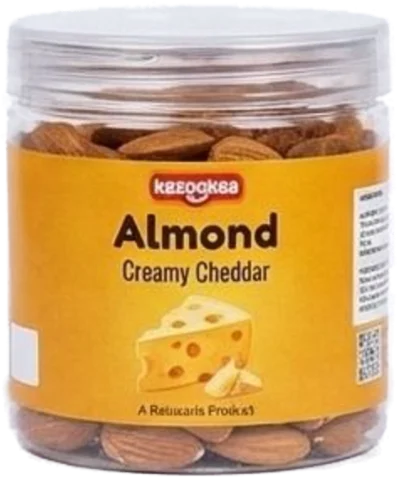 Kazookaa Creamy Cheddar Almond jar