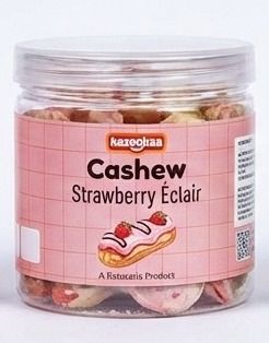 Cashew Strawberry Eclair jar