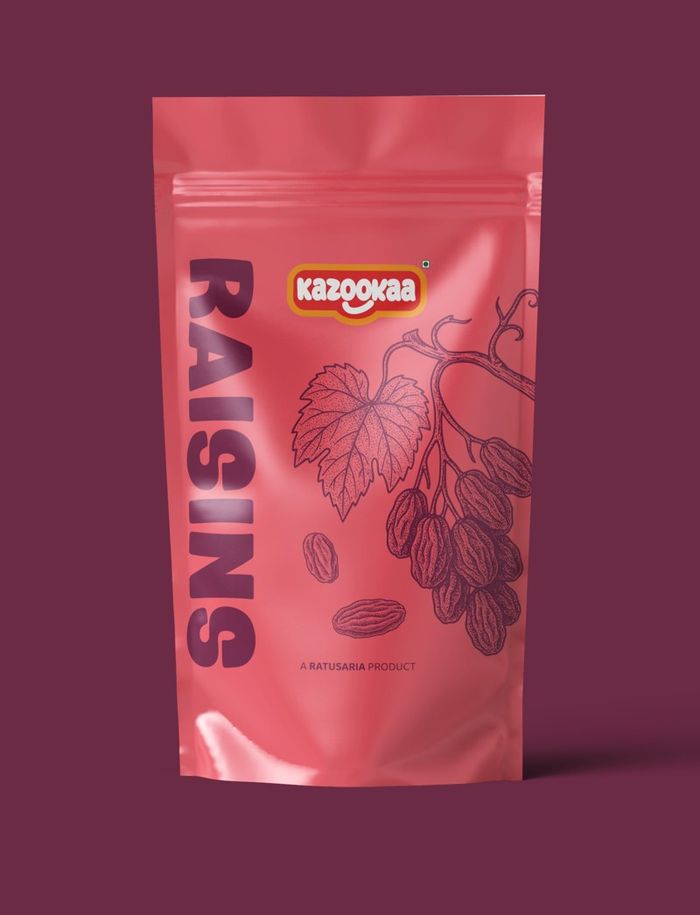 Kazookaa Raisins pouch